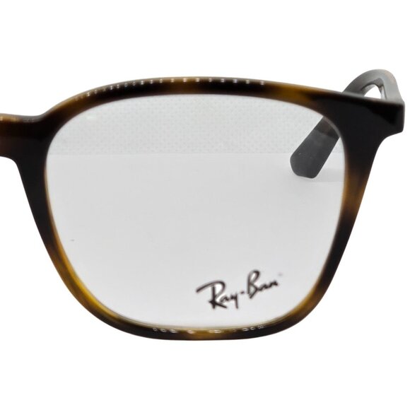 Ray-Ban ORX7177 Havana Frames 51-18 Authentic Classic Square Brown Gradient - Picture 2 of 8
